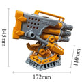 3D Printed Missile Launcher Ornament & Pen Storage Box Desk Ornament Sculpture Axl Yellow