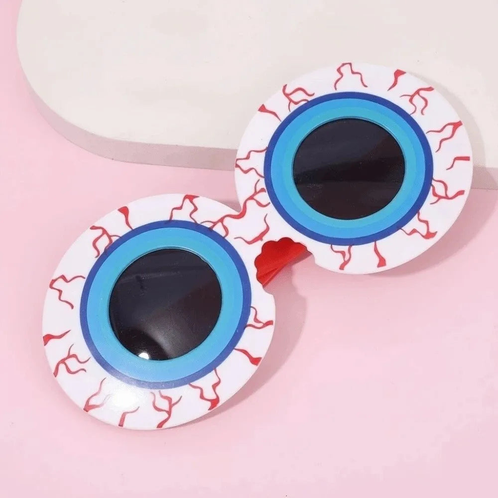 Skeleton Hand Halloween Costume Sunglasses | Spider Web Frame Costume Eyeglasses Axl Style 12