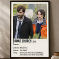 Broadchurch HD Self-Stick PVC Wall Art Poster | TV Show Decor Wall Art Poster Axl White08 60X90cmNoframe