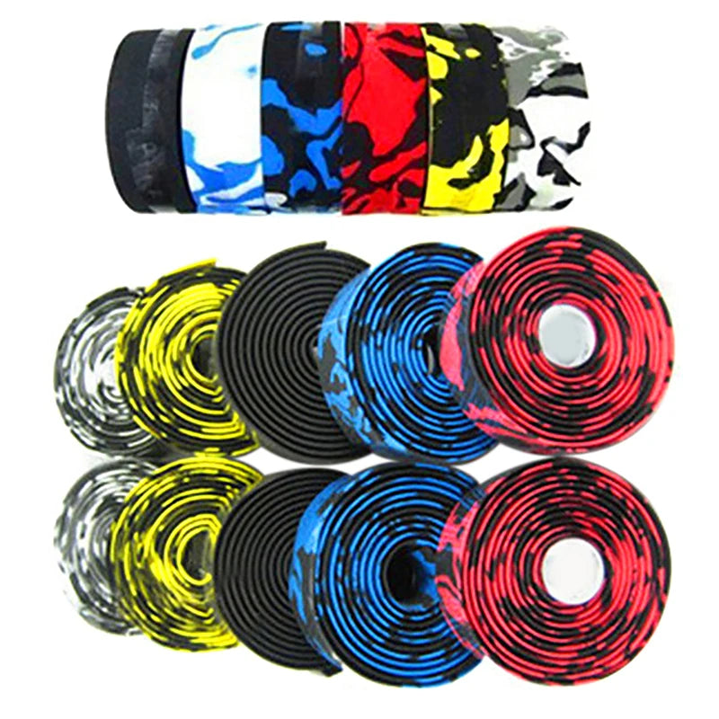 EVA Bicycle Handlebar Tape 2PCS – Reflective Wrap & Bar Plugs Handlebar Tape Axl