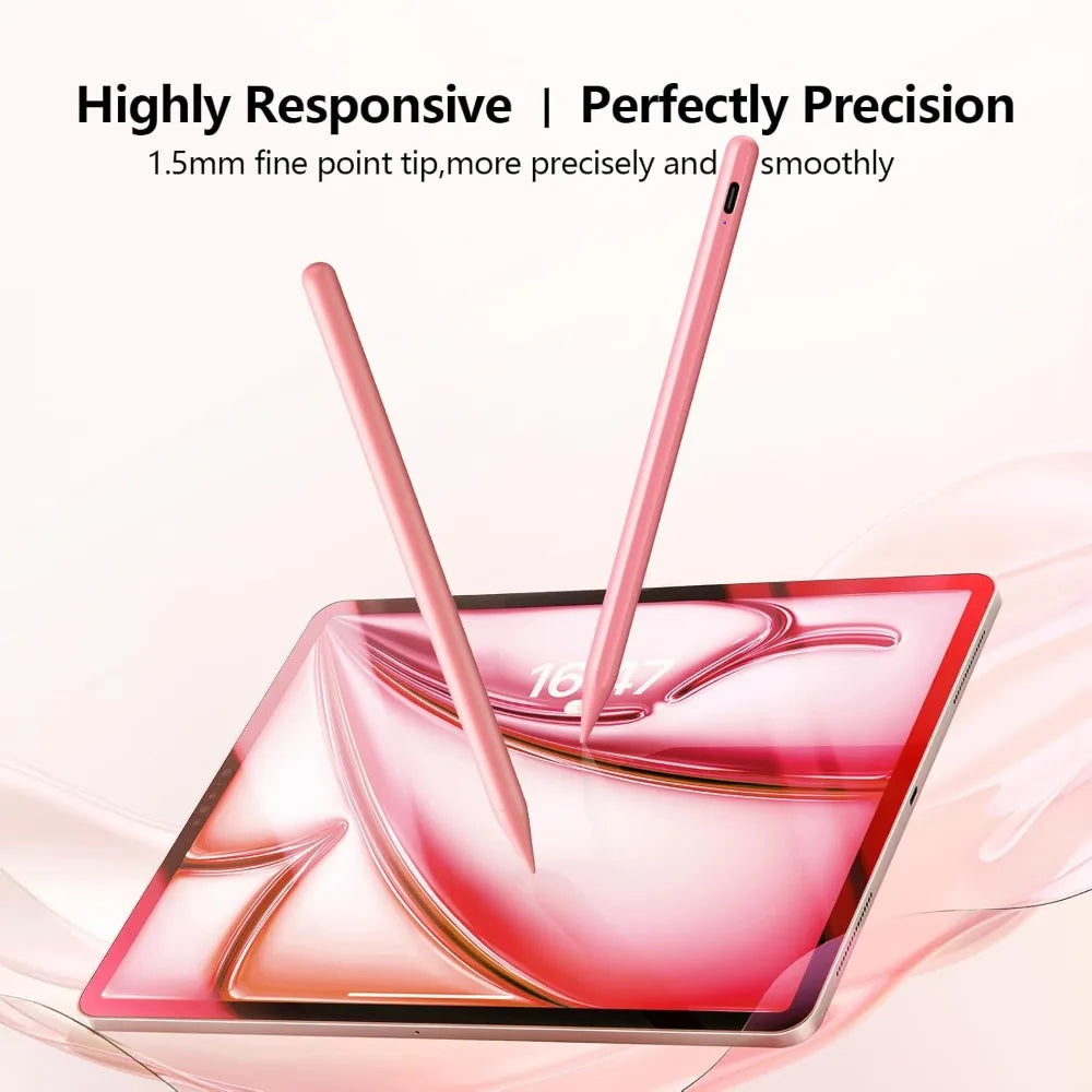 FZOLZO iPad Stylus Pen 2018–2026 | Palm Rejection & Magnetic iPad Stylus Pen Axl