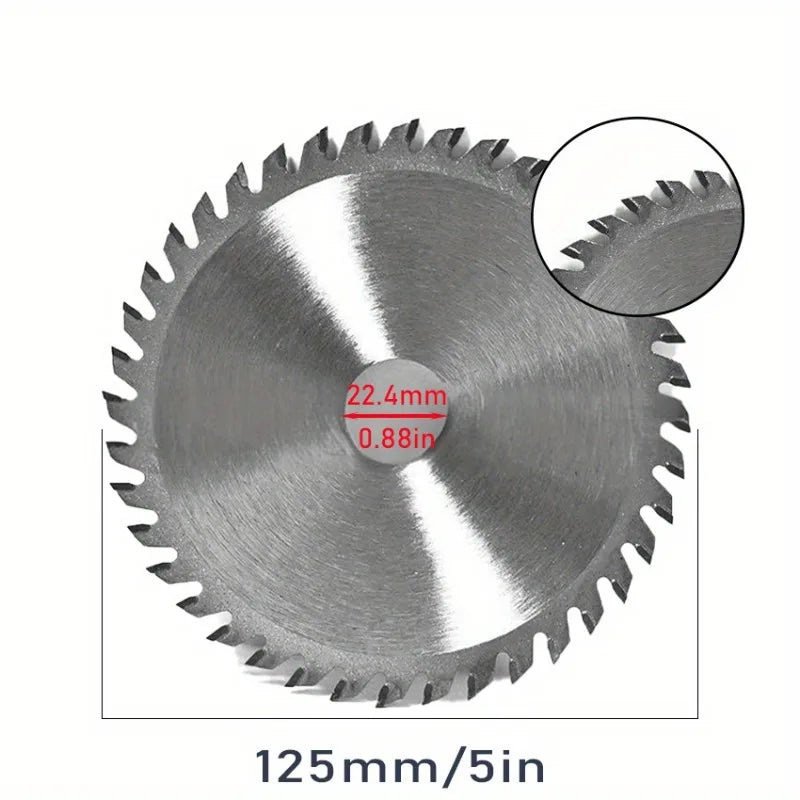 40-Tooth Carbide Circular Saw Blade 105mm 115mm 125mm Circular Saw Blade Axl 125mm