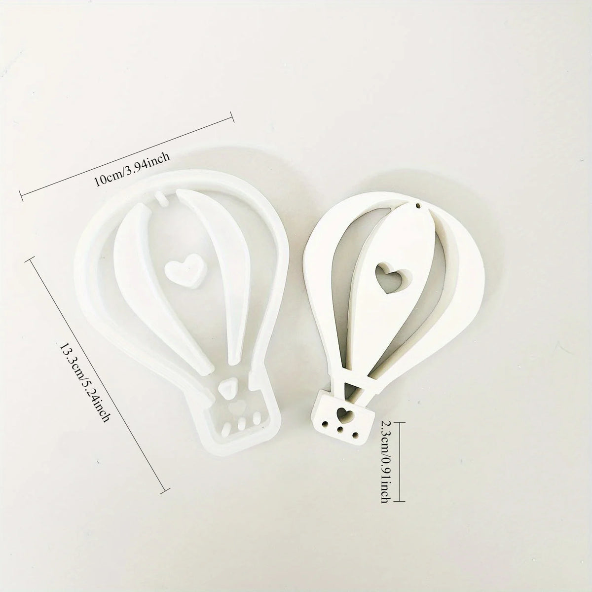 Hot Air Balloon Silicone Mold – DIY Resin, Gypsum & Craft Mould Craft Silicone Mold Axl Clear