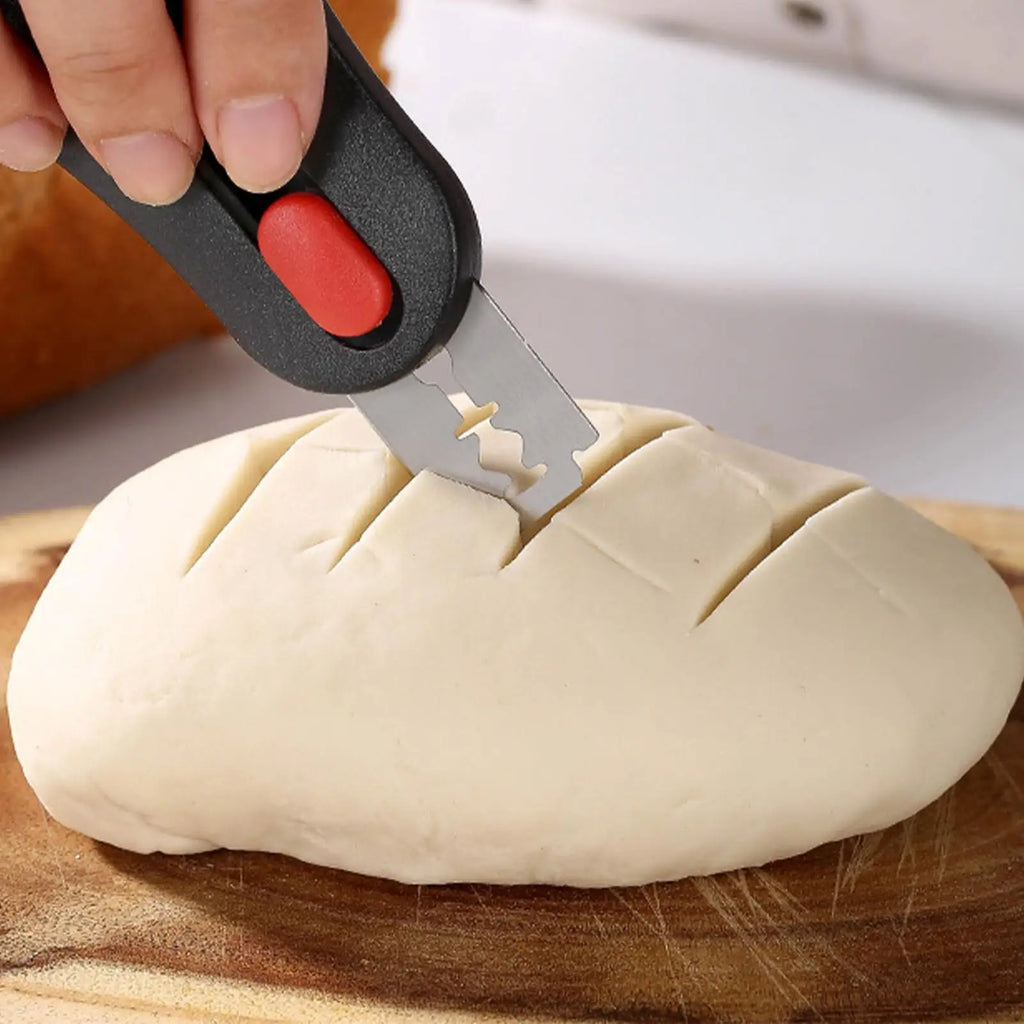 Bread Scoring Lame Tool + 5 Blades | Sourdough Dough Slasher Bread Scoring Lame Axl