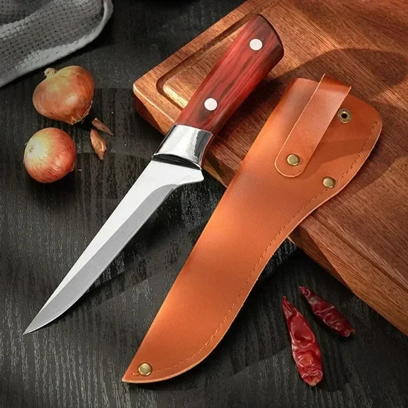 InLeung Boning Knife – Hand Forged Stainless Steel Kitchen Knife Boning Knife Axl
