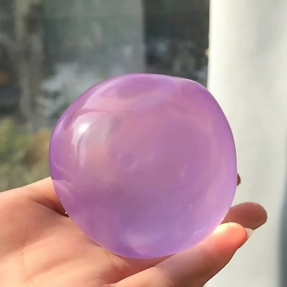 Soft Sensory Fidget Squeeze Ball – Slow Rebound Stress Toy Fidget Squeeze Toy Axl Purple