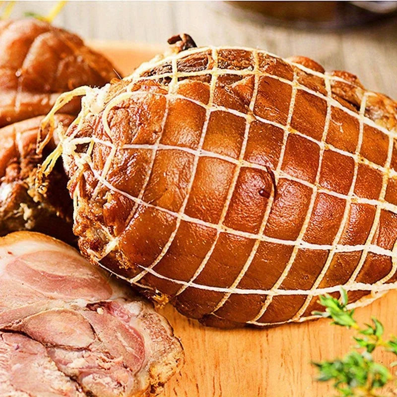 Elastic Meat Netting Roll for Beef, Ham & Sausage – White Meat Netting Roll Axl