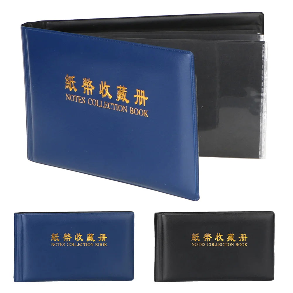 30-Page Paper Money Collection Album | Banknote Collector Book Banknote Collection Album Axl