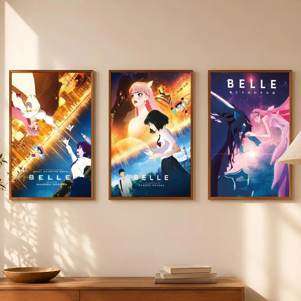 Movie Belle HD PVC Self-Stick Wall Art Poster – Waterproof Decor Wall Art Poster Axl