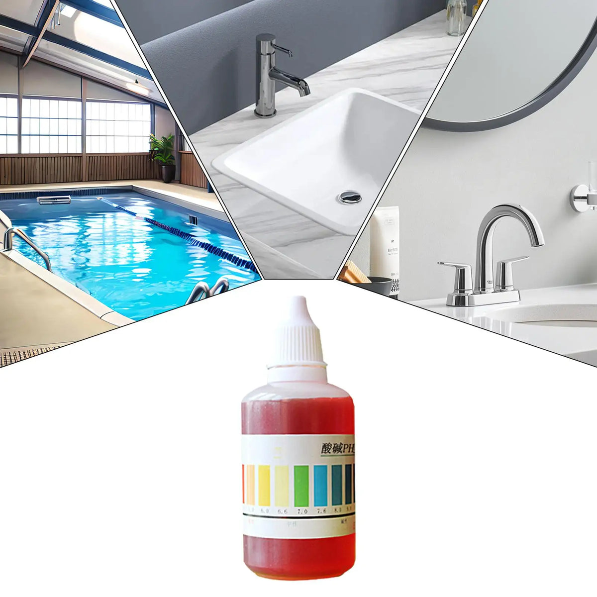 50ml pH Test Drops – Pool, Aquarium & Drinking Water Tester pH Test Drops Axl
