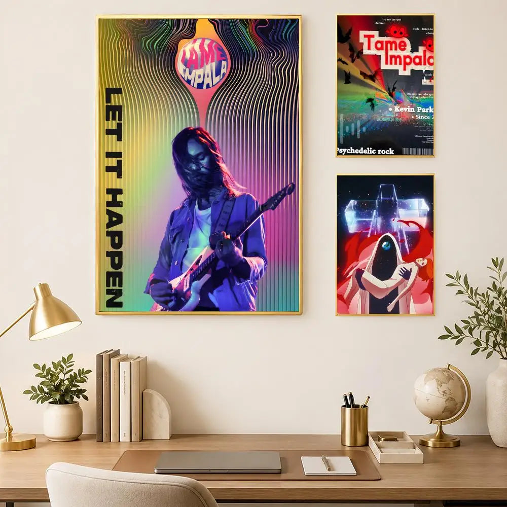 Impala Wall Art Poster – Self-Stick HD PVC Waterproof Decor Wall Art Poster Axl