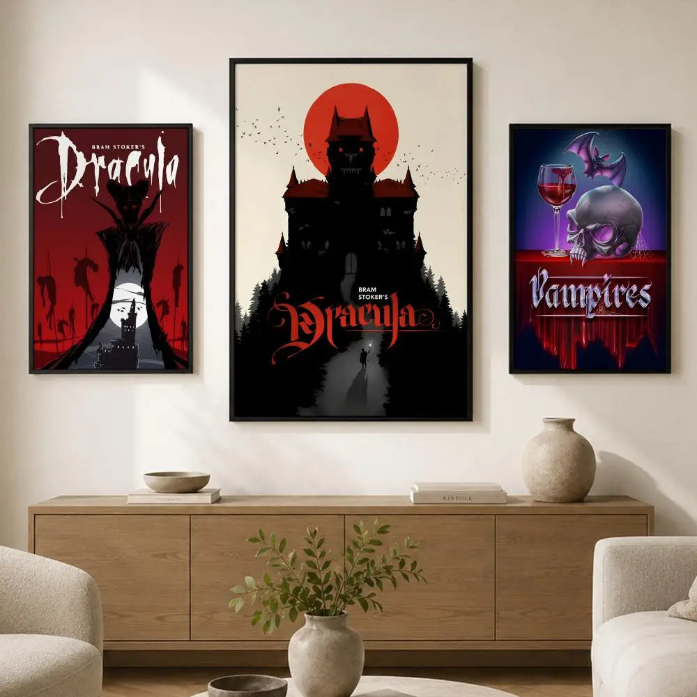 Vampire Hand PVC Wall Poster – Peel & Stick HD Art Decor Wall Art Poster Axl
