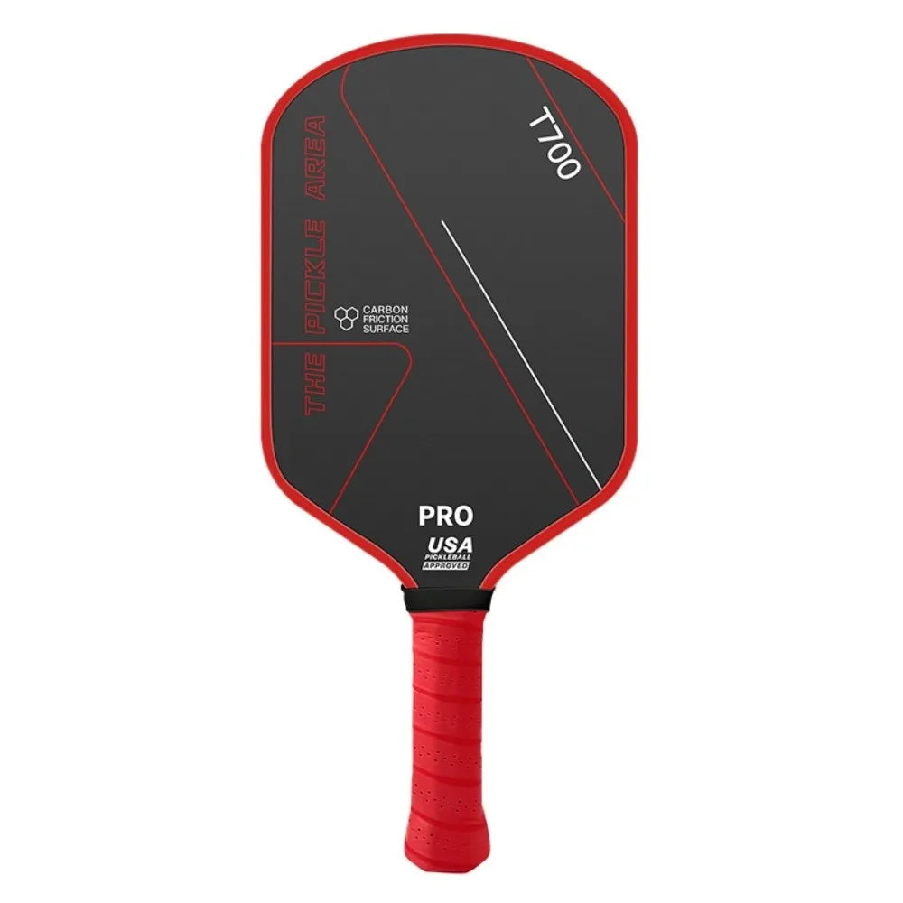 T700 Carbon Fiber Pickleball Paddle 16MM | USAPA Approved Set Pickleball Paddle Axl Red