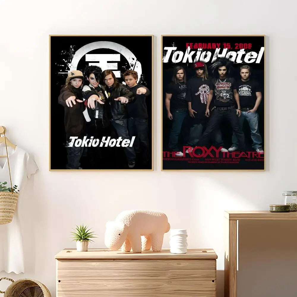 Tom Kaulitz HD Waterproof PVC Poster Sticker | Wall Décor Wall Poster Sticker Axl
