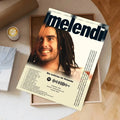 Melendi Singer Wall Poster – Self-Adhesive Waterproof Art Sticker Wall Art Sticker Axl 40x60cm No Frame z1