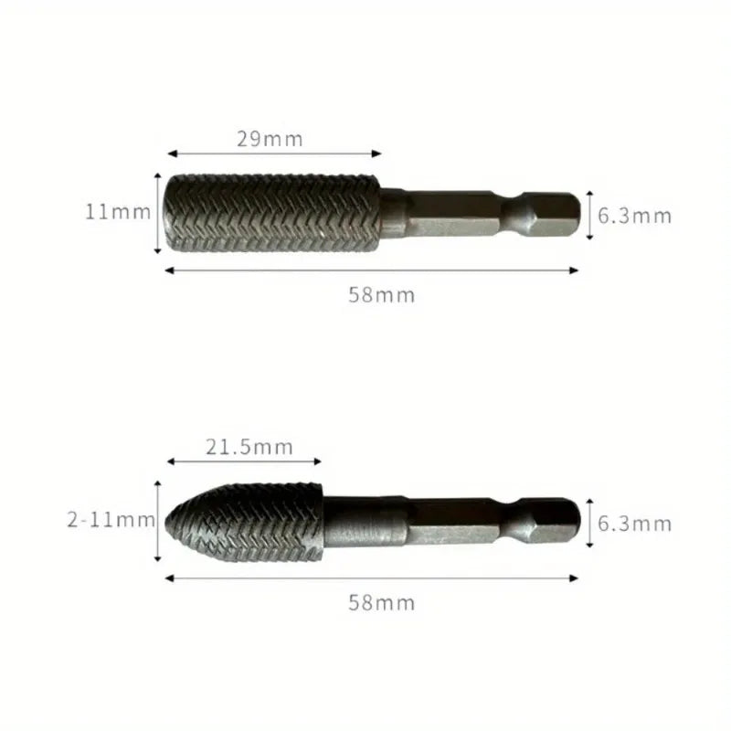 5-Pc Rotary Burr File Set – High Carbon Steel Grinding Bits Rotary Burr File Set Axl