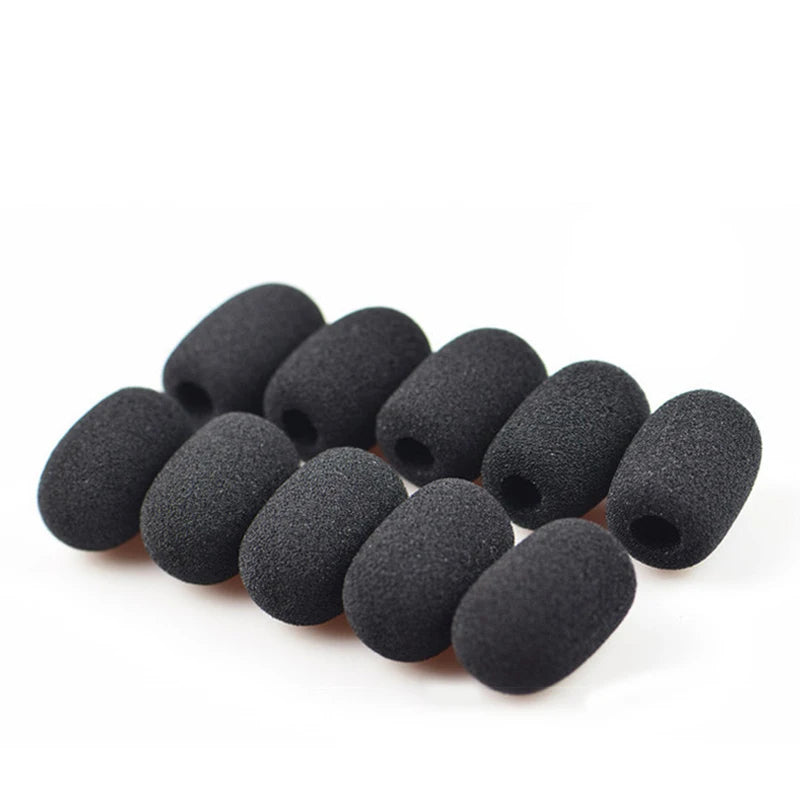 10-Pack Mic Foam Windscreen Cover for Gooseneck Meeting Mics Mic Foam Windscreen Axl