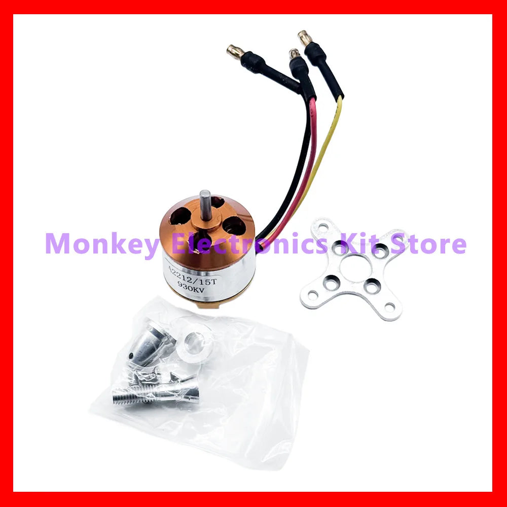 A2212 Brushless Outrunner Motor – RC Airplane & Drone Brushless RC Motor Axl