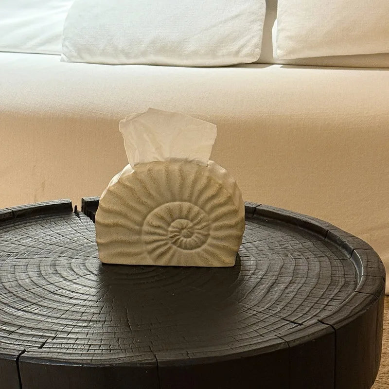 Luxury Resin Tissue Box – Modern Desktop Napkin Holder Decorative Tissue Holder Axl