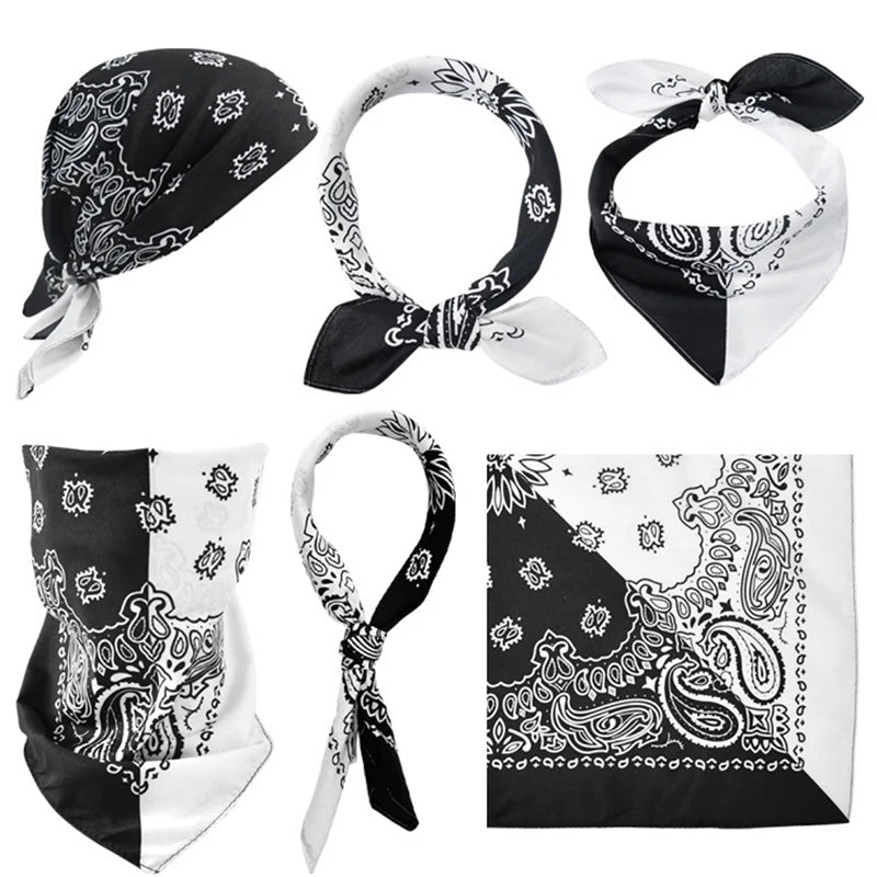 Hip Hop Printed Bandana – Unisex Headband, Wristband & Scarf Fashion Bandana Axl