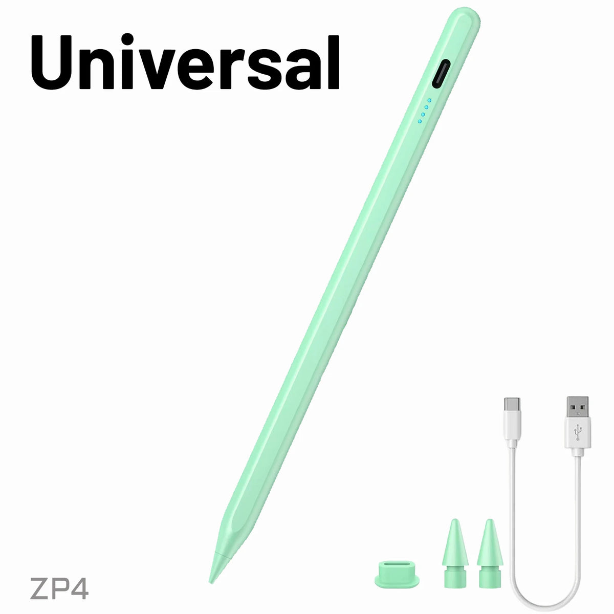 Universal Capacitive Stylus Pen for iOS Android & Windows Capacitive Stylus Pen Axl ZP4-Pen2-green