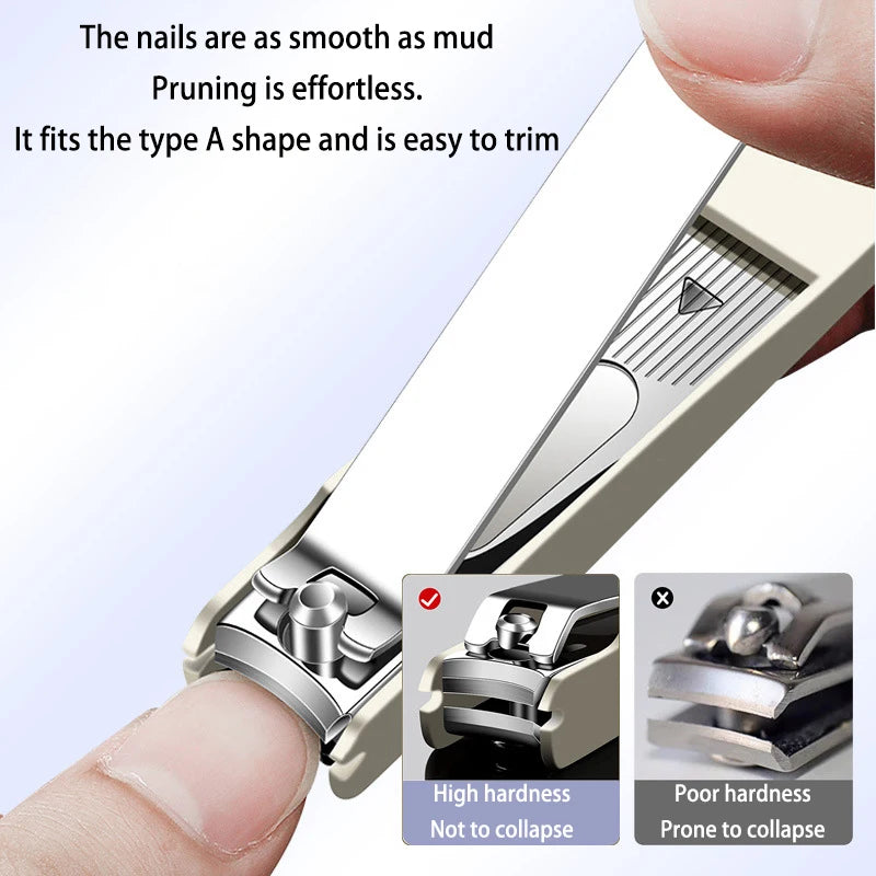 Stainless Steel Anti-Splash Nail Clipper Set | Nail Care Kit Nail Clipper Set Axl
