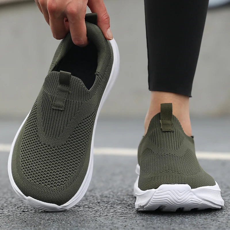 ZULIWAGN Barefoot Shoes – Extra-Wide Unisex Mesh Sneakers Barefoot Sneakers Axl