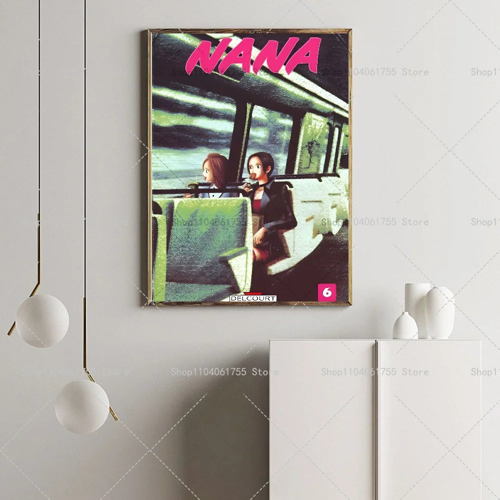 Classic Anime NANA Wall Poster – Self-Adhesive Waterproof Sticker Wall Art Poster Axl