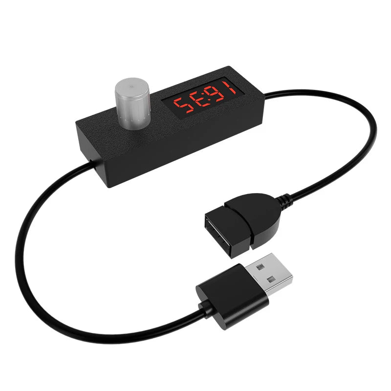 24H USB Countdown Timer Switch – Auto Shutdown for Home USB Timer Switch Axl 1Pcs