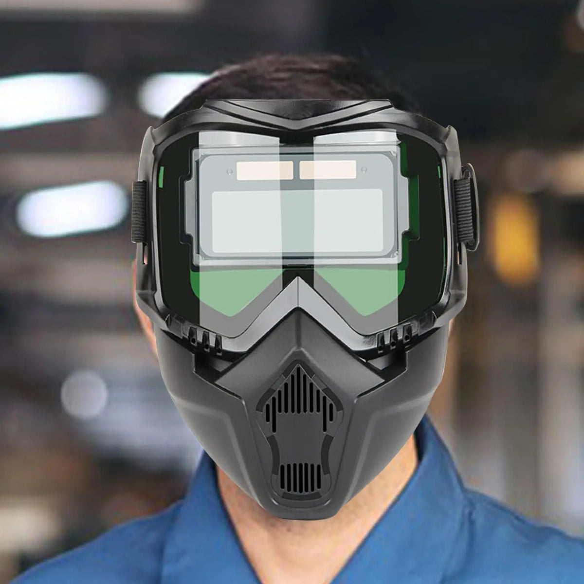 Auto-Darkening Welding Helmet – Anti-Impact Face Shield Welding Helmet Axl