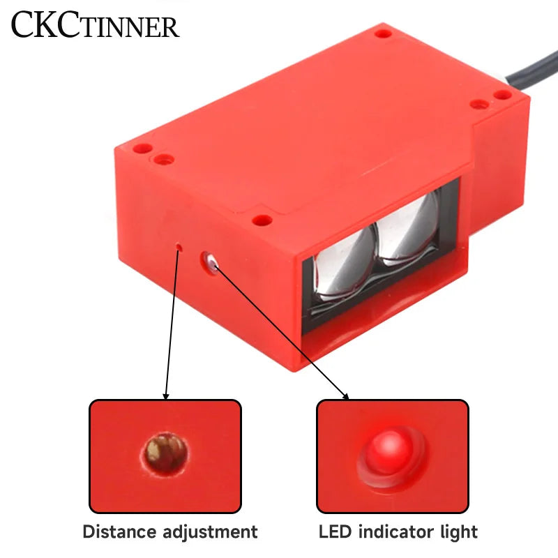 E3JK-DS100 6M Photoelectric Sensor 24V–220V AC/DC Waterproof Photoelectric Sensor Axl