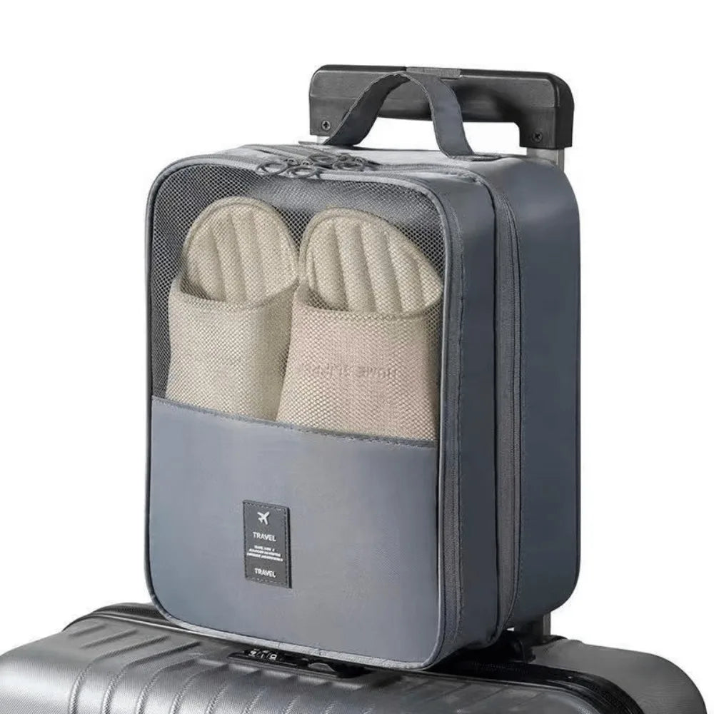 Travel Shoe Bag – 3-Pair Dustproof & Breathable Storage Travel Shoe Bag Axl