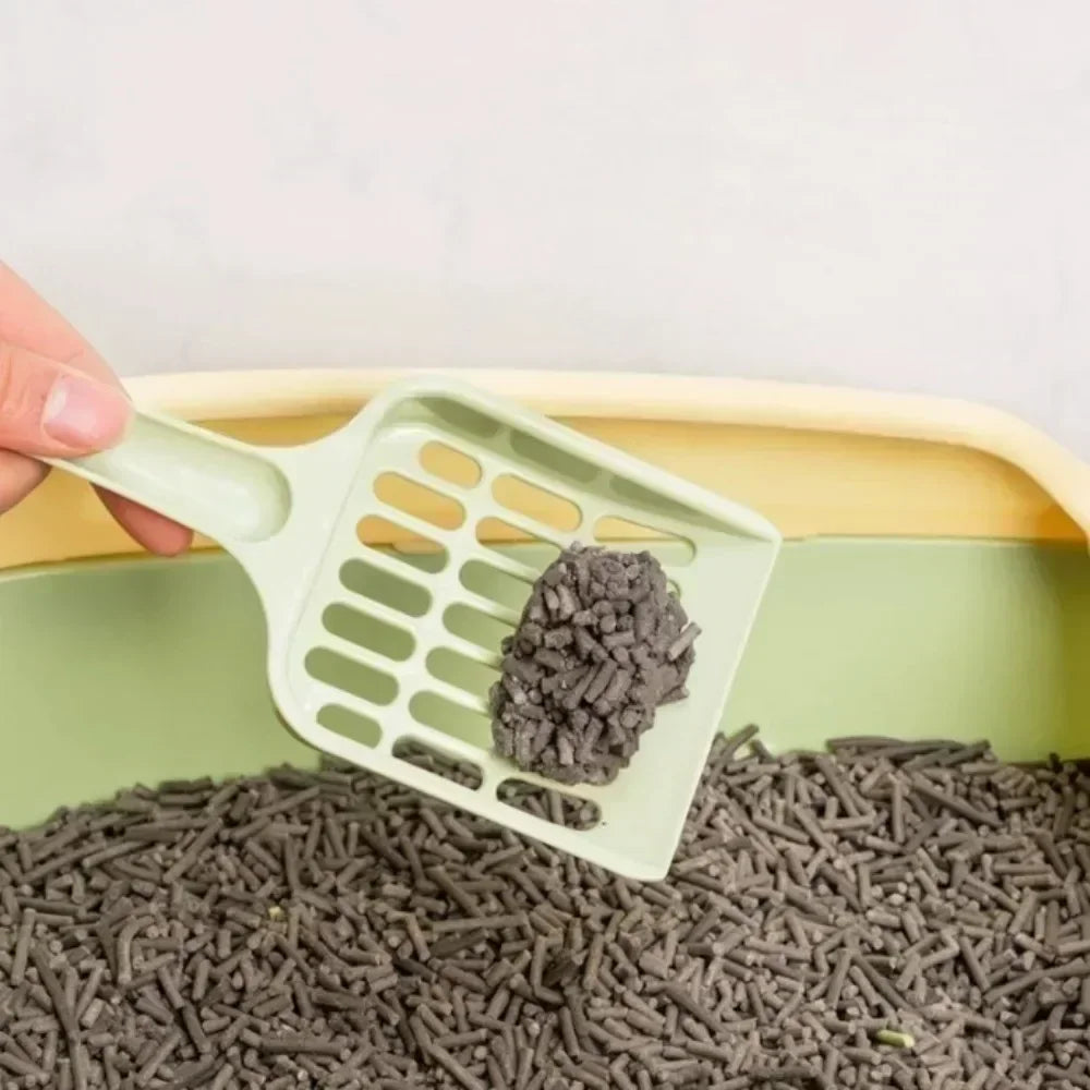 2-Pack Cat Litter Scoop – Fine Pore Plastic Sifting Shovel Cat Litter Scoop Axl
