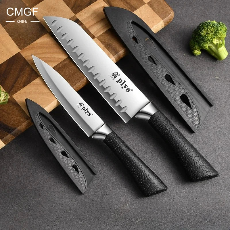 CMGF Stainless Steel Fruit Paring Knife – Sharp 17.5cm Blade Fruit Paring Knife Axl