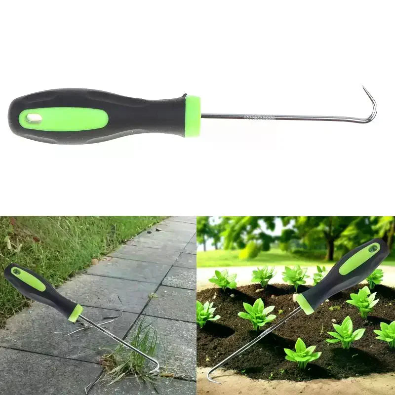 Heavy-Duty Weed Puller Hook – Ergonomic Root Remover Tool Garden Weeding Tool Axl