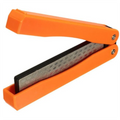 Portable Folding Double-Sided Diamond Knife Sharpening Stone Knife Sharpening Stone Axl Orange-1pcs