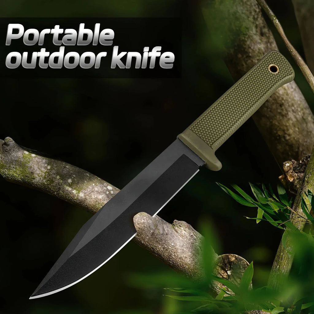 YRIDEFE Fixed-Blade Camping Knife | EDC Survival & Hunting Knife Fixed Blade Knife Axl
