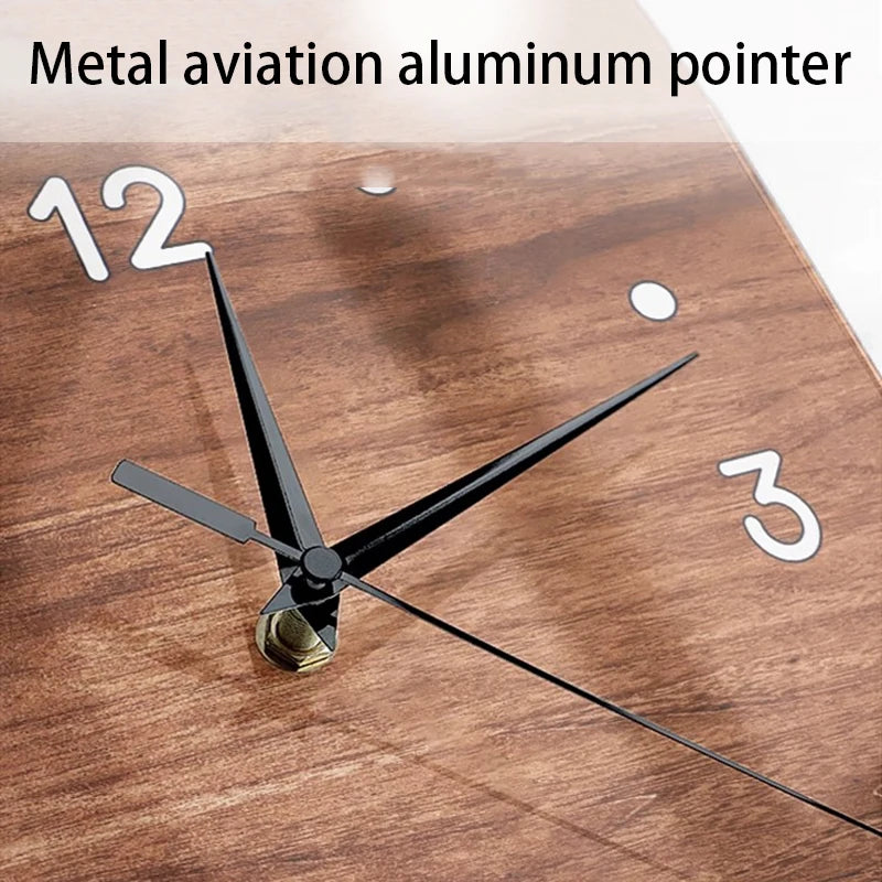 Modern LED Digital Wall Clock – Large Silent Acrylic Calendar LED Wall Clock Axl
