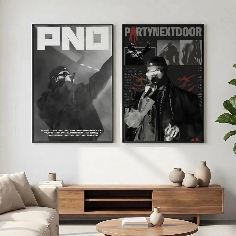 PARTYNEXTDOOR HD Poster – Waterproof Aesthetic Wall Art Wall Art Poster Axl