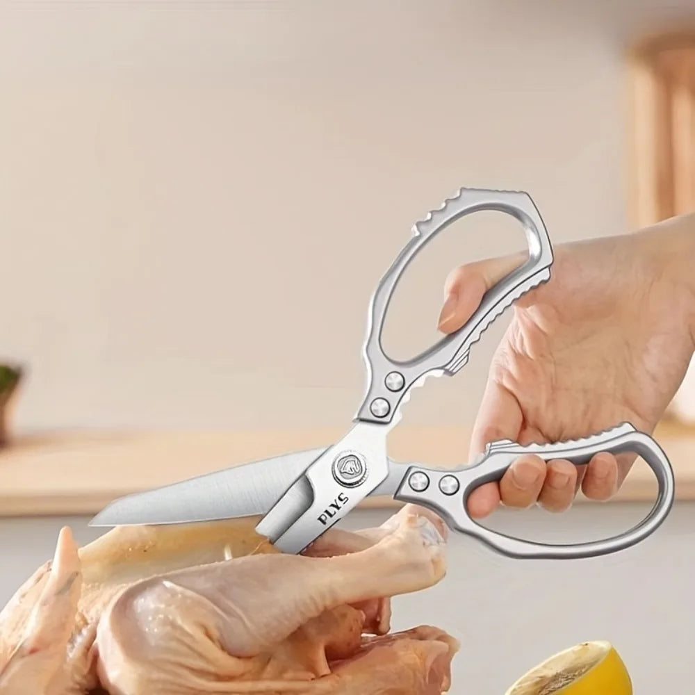 Heavy-Duty Stainless Steel Cooking Shears | Multi-Purpose Kitchen Scissors Kitchen Shears Axl