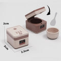 1:12 Dollhouse Kitchen Appliance Toy – Miniature Microwave Set Dollhouse Accessory Axl A1