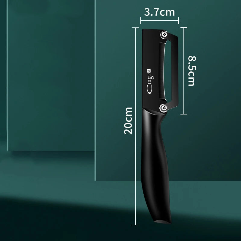PLYS All-Steel Paring Knife – Stainless Steel Fruit Peeler Paring Knife Axl Style A