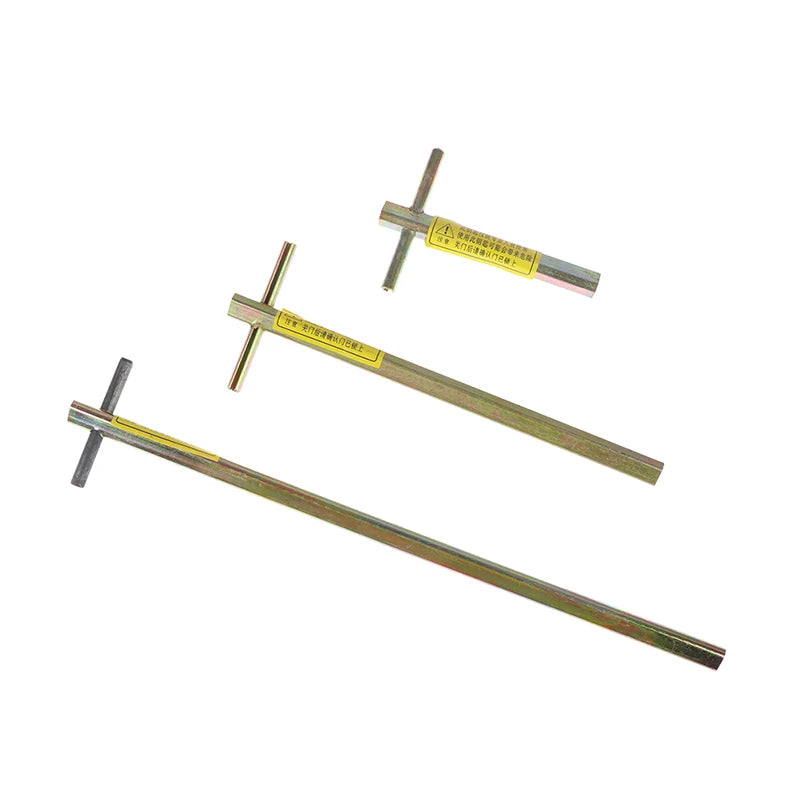 Elevator Triangle Key 100/200/300mm – Extended Door Access Tool Elevator Access Key Axl
