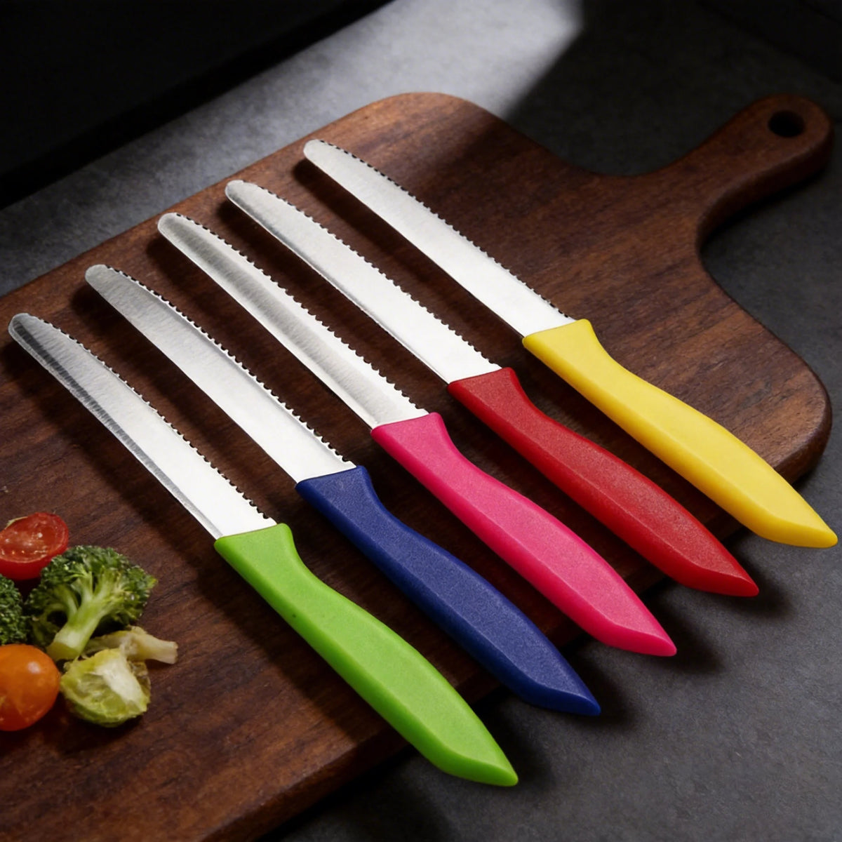 Steak Knife Set 1–8 Pc | Serrated Stainless Steel Kitchen Knives Steak Knife Set Axl