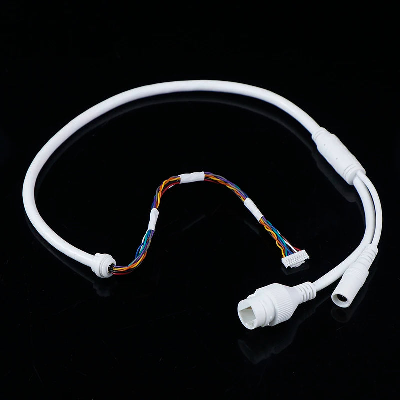 IP Camera Tail Cable 10 Pin 10 Core RJ45 PoE Network Cable IP Camera Cable Axl