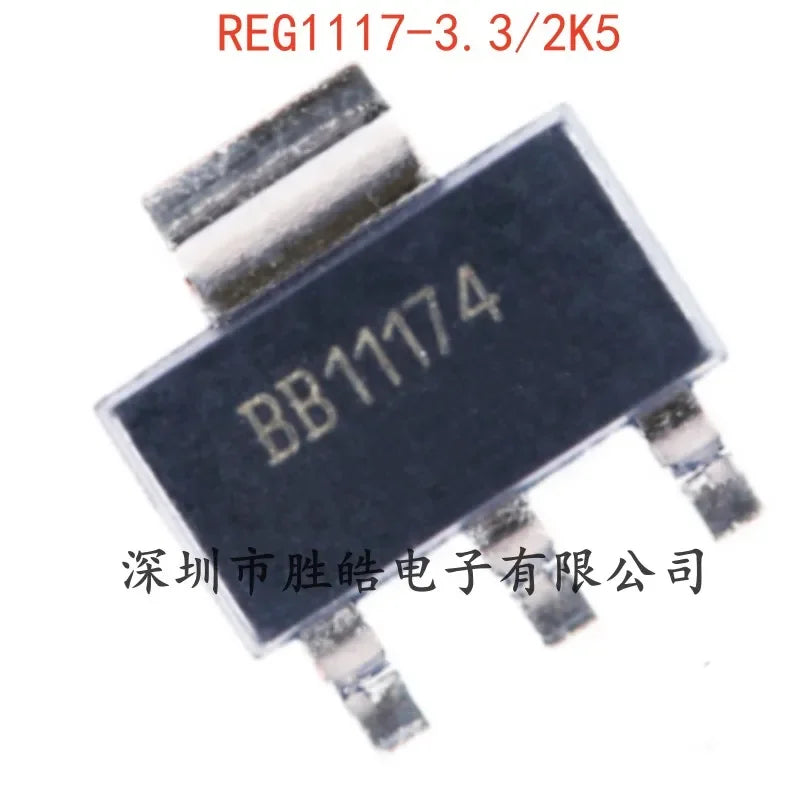 REG1117-3.3 800mA LDO Linear Voltage Regulator SOT-223 – 5 Pack Voltage Regulator IC Axl Default Title