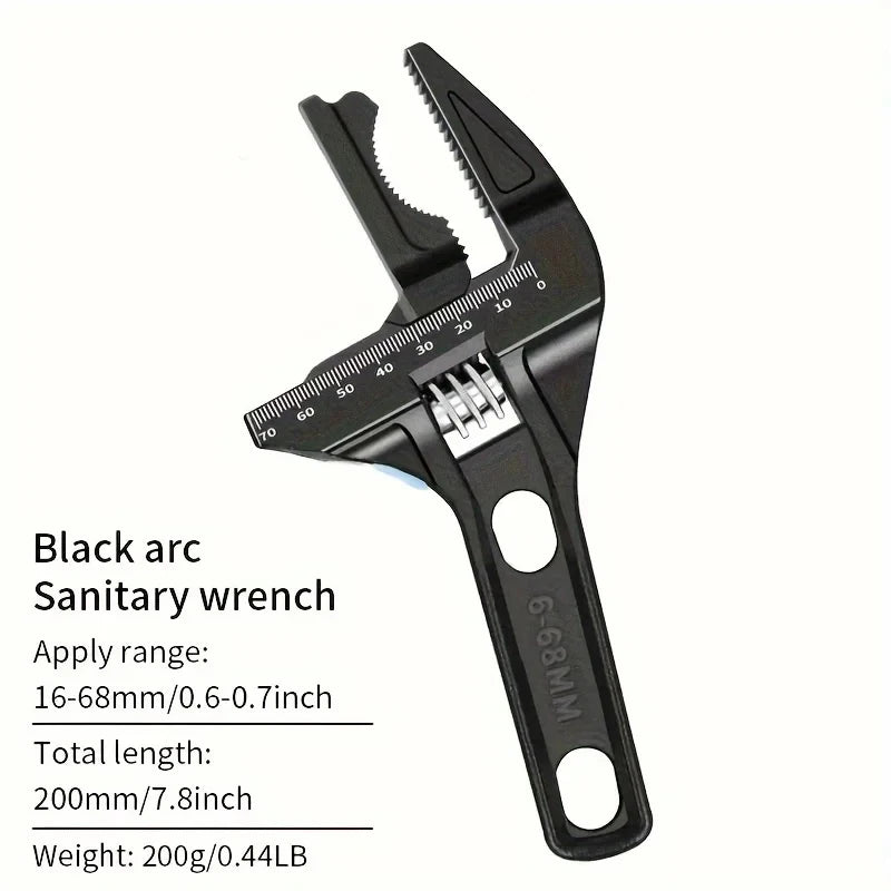 Wide Jaw Basin Wrench – High Carbon Steel Plumbing Tool Basin Wrench Axl