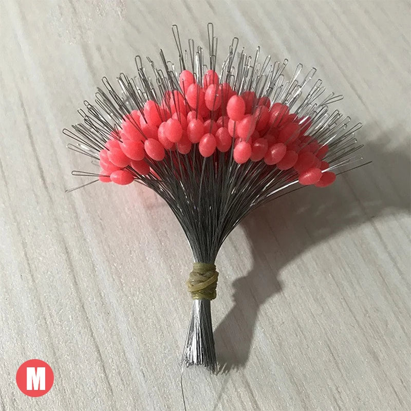 300pcs Fishing Float Rubber Stoppers S/M/L – Space Beans Fishing Float Stoppers Axl A medium