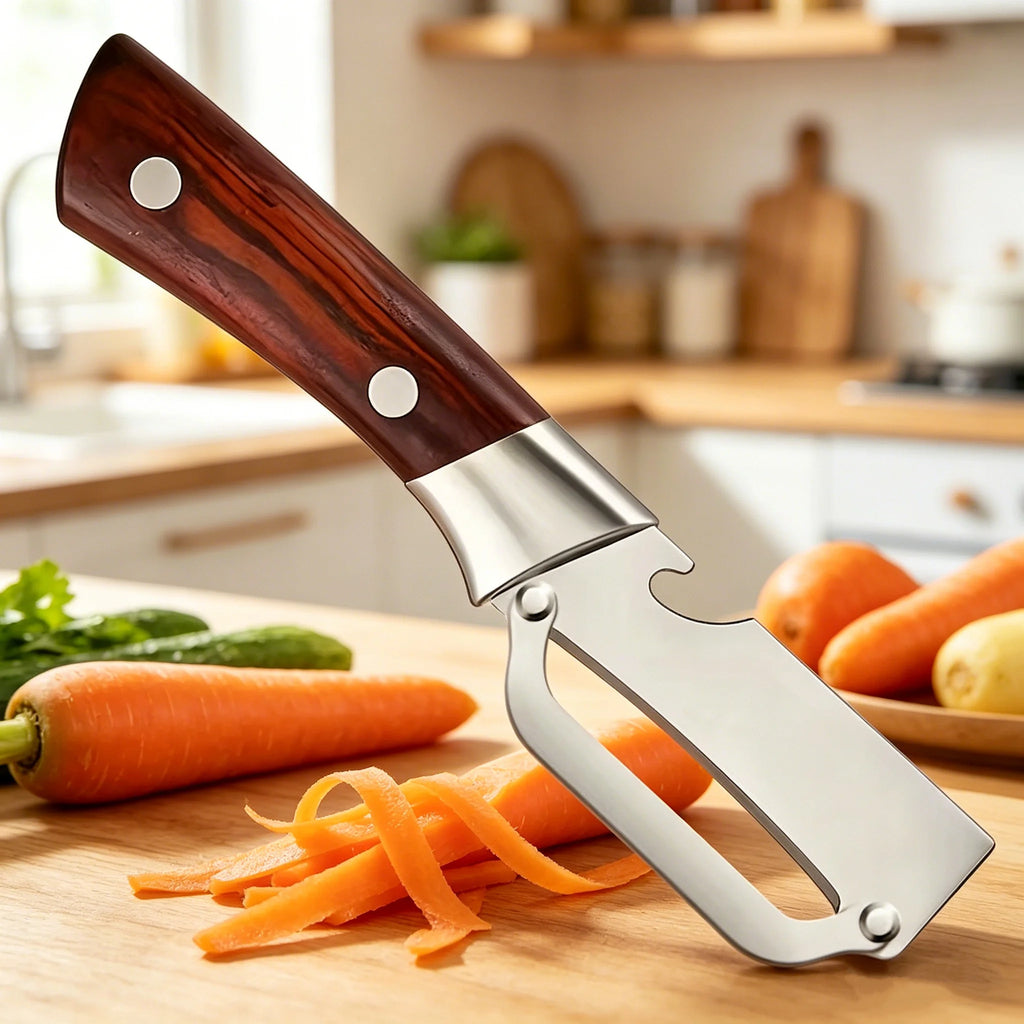 Stainless Steel Vegetable Peeler Set – Anti-Slip, 1/3/5 Piece Vegetable Peeler Set Axl