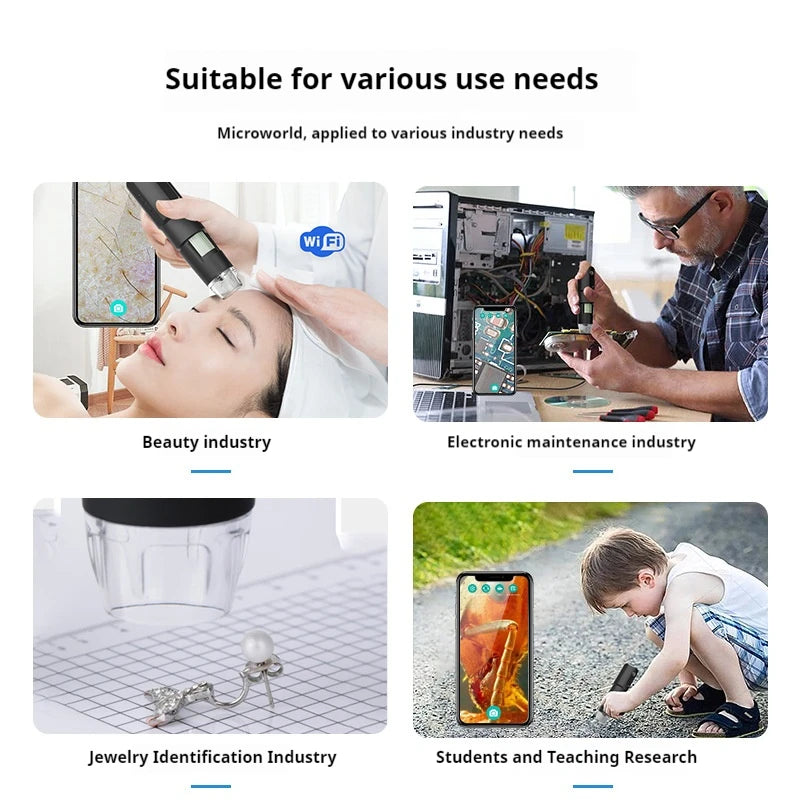 1000X WiFi Digital Microscope – HD Wireless Magnifying Camera Digital Microscope Axl